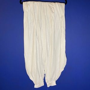 White Parachute Pants